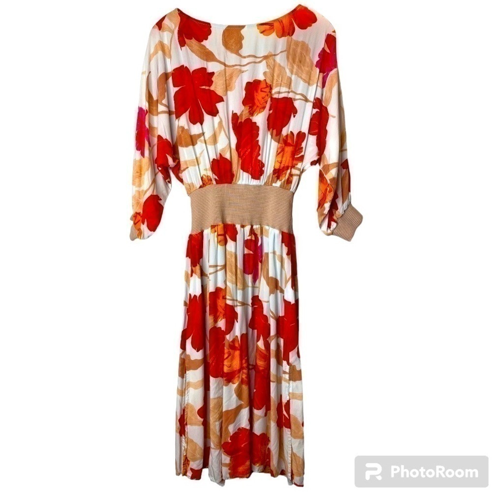 🌺ANTHROPOLOGIE🌸 MAEVE GEMMA FLORAL SUMMER DRESS SIZE XS - Picture 9 of 9